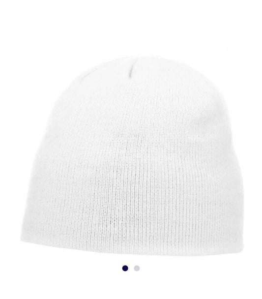 White Winter Hat